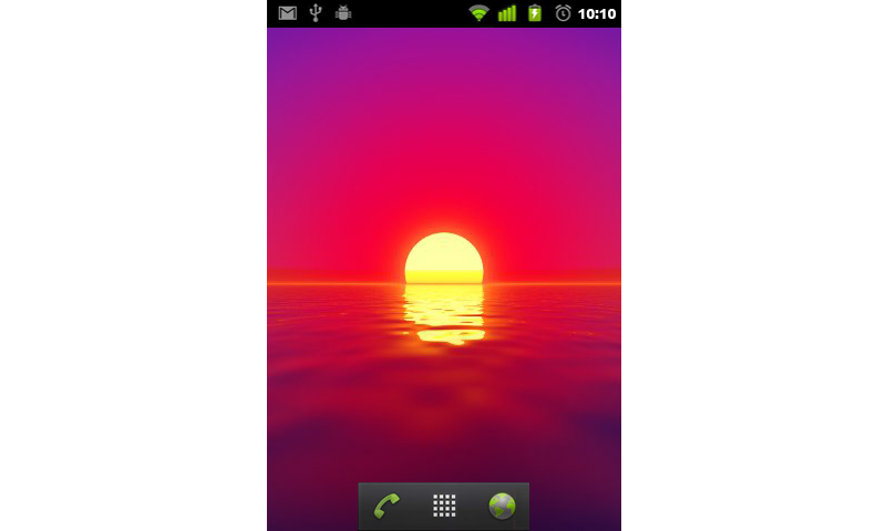 Ocean live wallpaper Ocean Sunset 1 ( live theme live android live background live ocean live desktop live water live liquid )