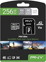 PNY PRO Elite 256GB microSDXC Card U3 V30 A2 + SD Adapter view 7