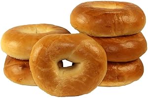 Just Bagels Plain Bagel, 4 Ounce -- 48 per case.