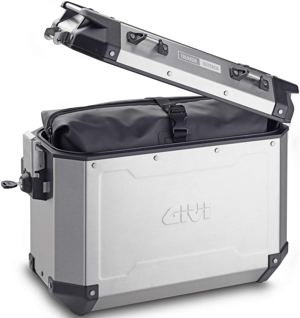 GIVI OBKN37ARA 37Ltr OUTBACK Right Side Case Silver: Automotive