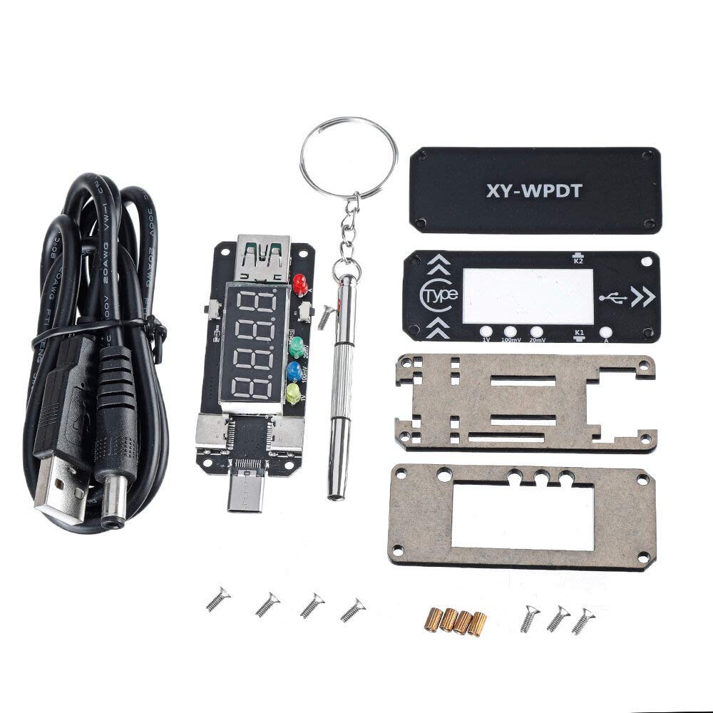 DollaTek Type-C PD Fast Charging Discharge Trigger Decoy DC Digital Display Voltage Current Meter Detection Tester