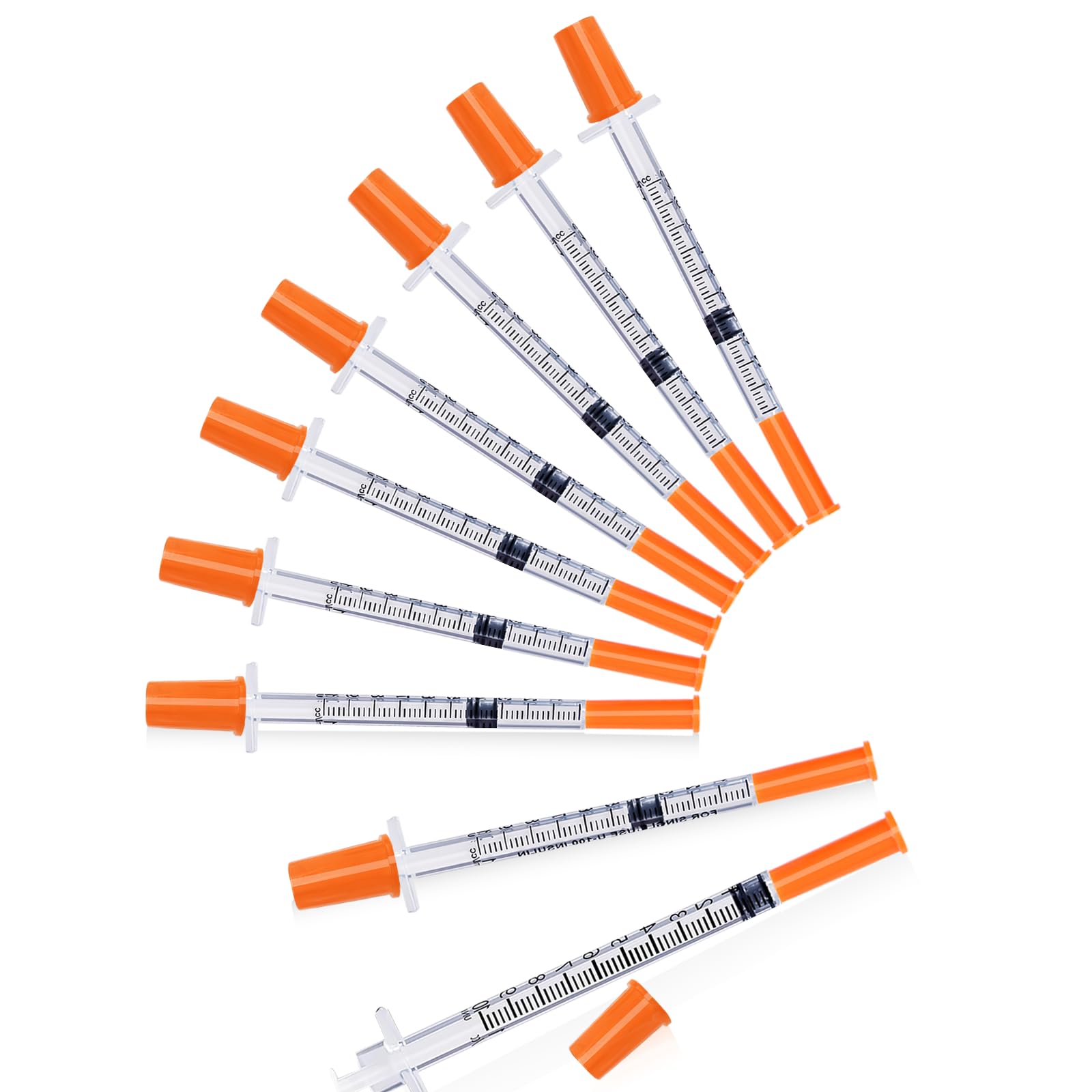 Jeringas, U-100 29G 1ml/cc 1/2" (12.7mm), Pack of 100 Image