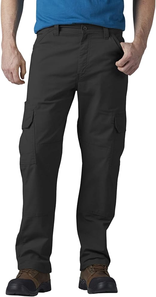 Dickies Men's DuraTech Ranger Ripstop Cargo Pant Work Utility, Black