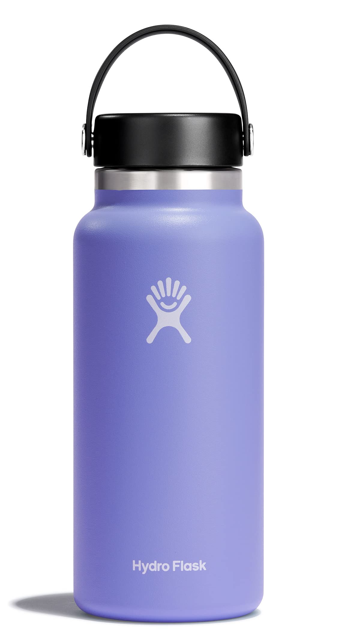 HYDRO FLASK - Water Bottle 946 ml (32 oz) - Vacuum Insulated Stainless Steel Water Bottle with Leak Proof Flex Cap and Powder Coat - BPA-Free - Wide Mouth - Lupine — image 1