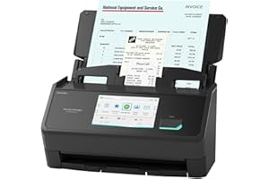 ScanSnap iX2500 Receipt Edition, Works with QuickBooks, Wireless or USB High-Speed Cloud Enabled Invoices & Receipts Scanner,