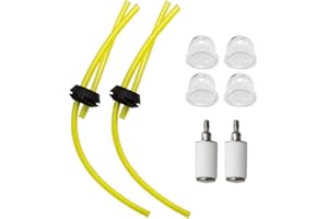 Saihisday Fuel Line Kit 2 Hole Grommet 3004105 300494 30047 Replacement for Earthquake Auger/Tiller E43 E43CE E43WC 10310 Dua
