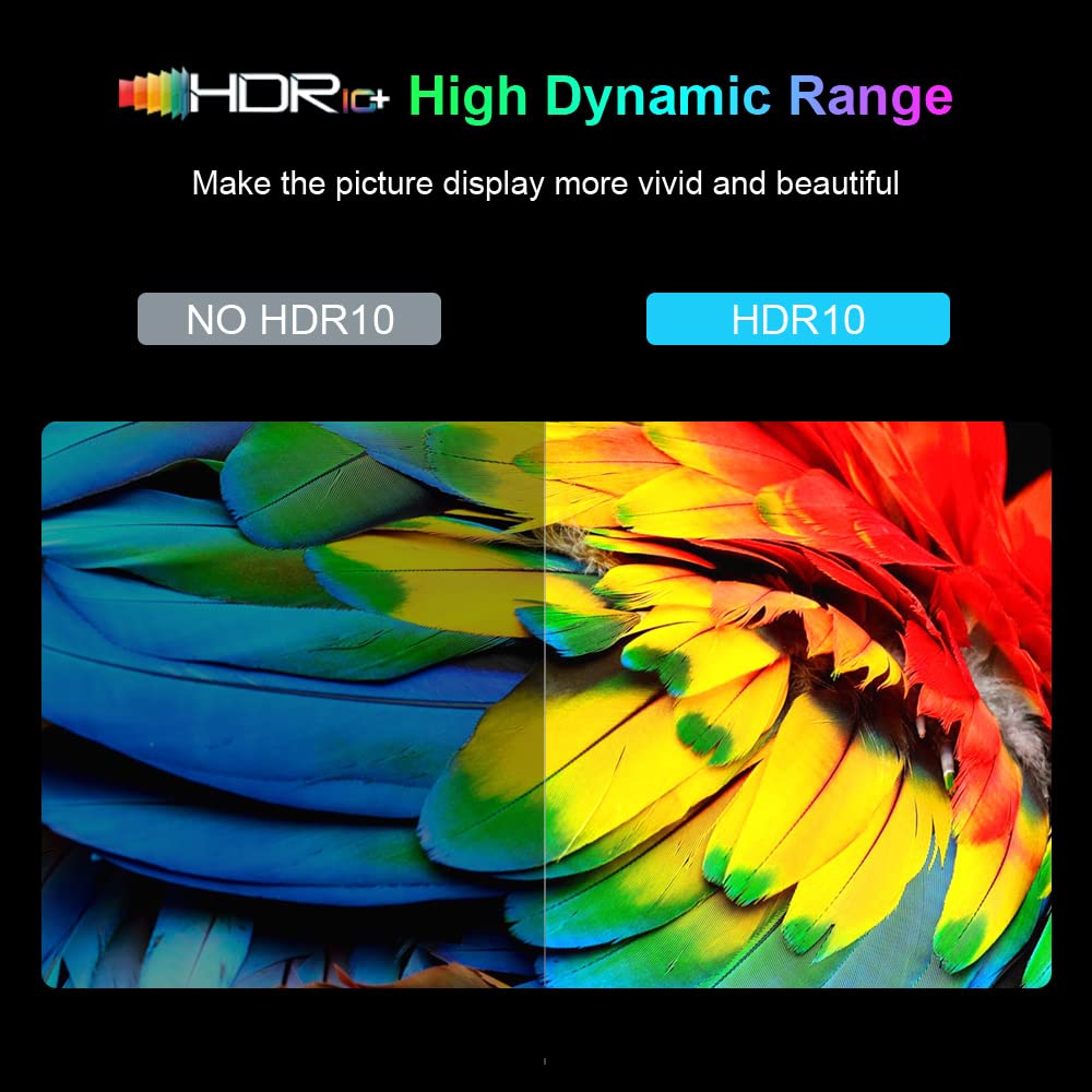 Android 13.0 HK1 Box K8 4GB RAM 64GB ROM Support Dual-WiFi 5G 2.4G WiFi BT 5.0 RK3528 Quad- Core 3D 6K Ethernet LAN 100M