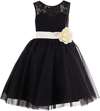 girls ivory party dress