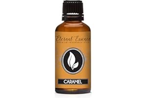 Eternal Essence Oils Caramel 30ml Premium Fragrance Oil - for Candle, Soap Making, Aromatherapy, Diffusers, Home Care, & Humidifiers