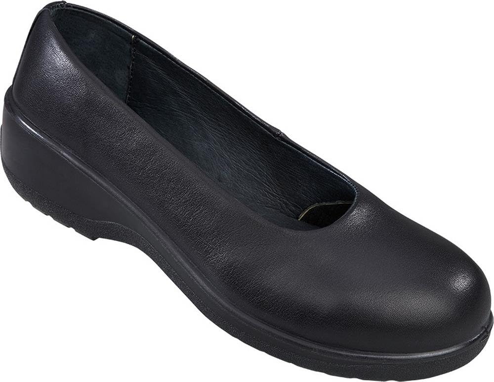 Women's Diamond Slip On Steel Toe Cap Wedge Safety Shoes