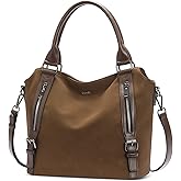 CLUCI Purses for Women, Large Hobo Bags, Multiple Pockets Tote Handbags, Water Repellent Shoulder Bag with Adjustable Strap