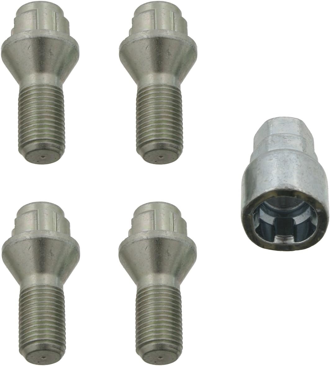 febi bilstein 27054 Wheel Bolt kit Lockable (Front axle, Rear axle) - Pack of 1