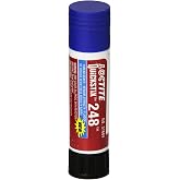 Loctite 248 QuickStix 442-37684 9g Thread Treatment Stick, Blue, 0.32 oz. | #248 Medium Strength Threadlocker for 6-20mm Fasteners, 9g