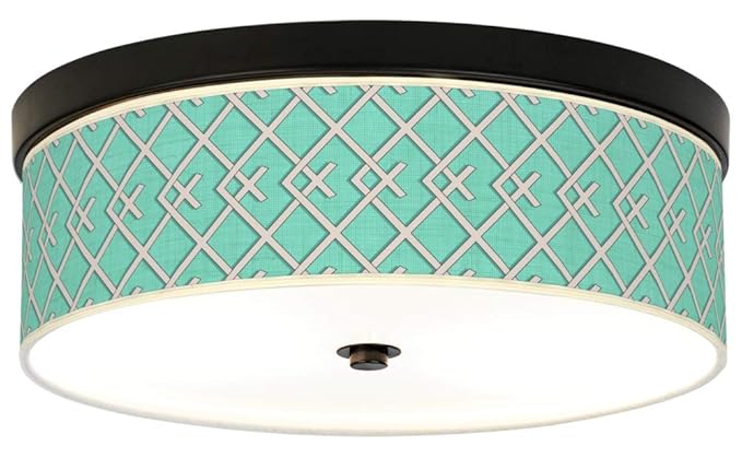 Crossings Giclee Energy Efficient Bronze Ceiling Light Amazon Com