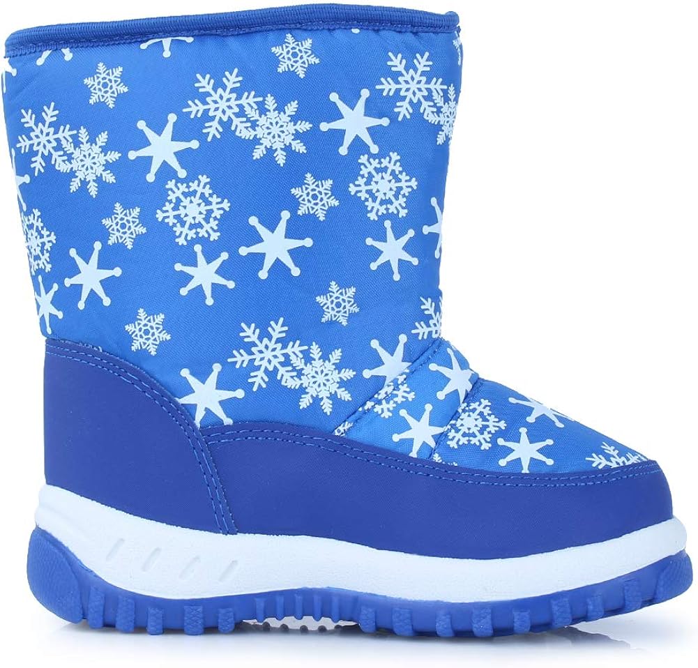  | CIOR Winter Snow Boots for Boy and Girl Outdoor Waterproof with Fur Lined(Toddler/Little Kids) | Boots