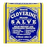 White Cloverine Salve, White Petrolatum Skin Protectant, 1 oz (28.4 g) (Pack of 6)