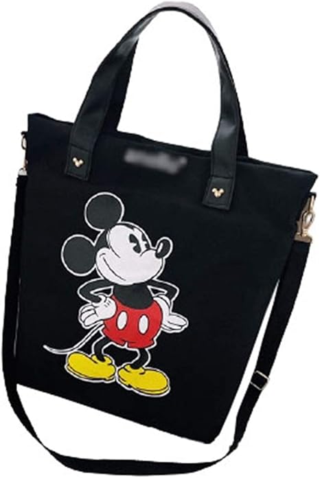 Amazon Co Jp ディズニー トートバッグ ミッキー ドナルドダック キャンバス 無地 レディース ショルダーバッグ マザーズバッグ 大容量 ショルダー 2way 肩掛け 出掛けバッグ 買い物バッグ 通勤 通学 買い物に最適 ホーム キッチン