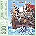 Bits and Pieces – 200 Piece Jigsaw Puzzle for Adults – Noah's Ark - Biblical Animal Boat Zoo Jigsaw Puzzle by Barbara Gibson, Completed Puzzle Size: 15