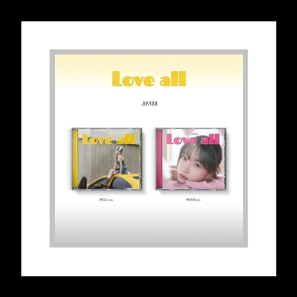Amazon.com: Jo Yuri LOVE ALL 2nd Mini Album Jewel Version CD+