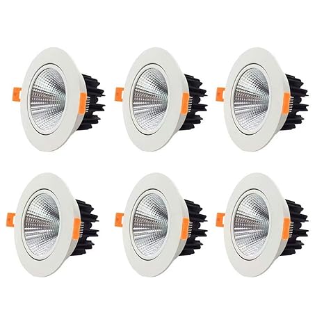 Crystalb Beams 3w Cob Led Ceiling Downlight For Dining Room