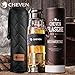 CHEVEN Premium Tea Infuser Tumbler & Glass Water Bottle 20ozBorosilicate Glass with Spill-proof Stainless Lid&StrainerStylish Denim Insulated Thermo Sleeve and Travel Sleeve (Courage)