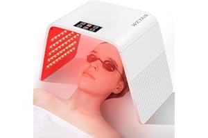 weyais Red-Light-Therapy, Red Light Therapy for Face, 7 Colors Facial Led Light Therapy Face Mask,SPA Equipment for Skincare at Home
