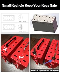 MACCANN&ESSIN Lockout Tagout Group Lock Box Lock