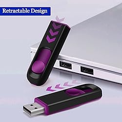 USB Flash Drive 5 Pack 8GB, MAKACTUA USB 2.0 Memory