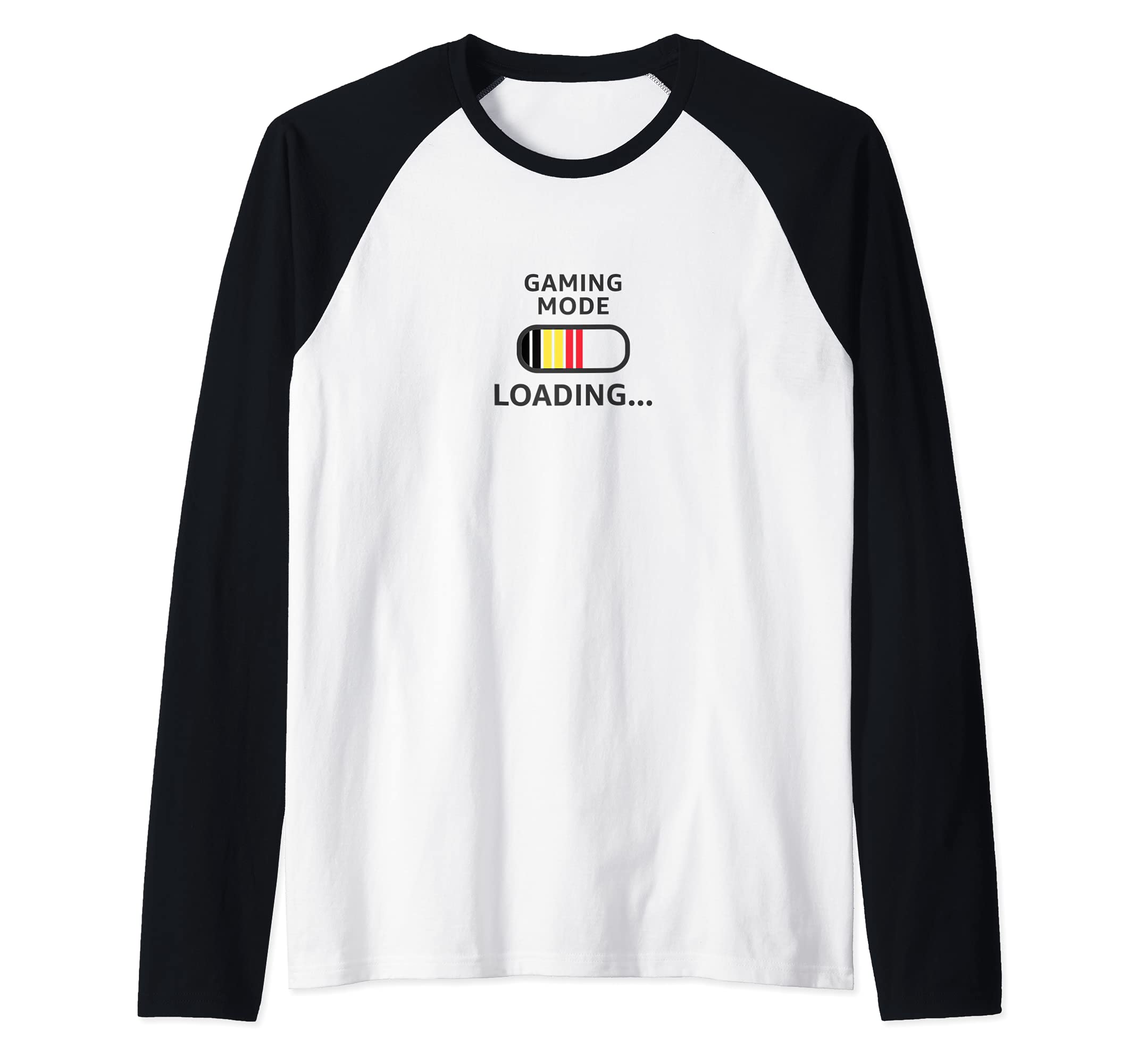 Flag Belgium Raglan Baseball Tee