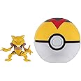 Pokémon Clip ‘N’ Go Abra and Level Ball - Includes 2-Inch Battle Figure and Level Ball Accessory