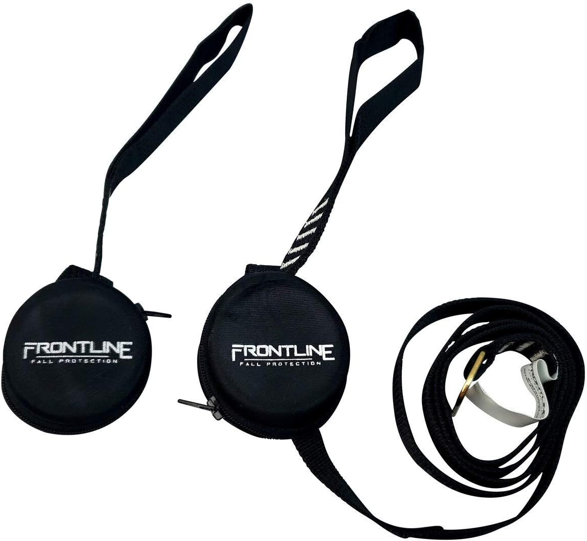 Frontline 110CTB Combat Construction Aluminum Full Body Harness with Tongue Buckle Legs and Trauma Straps | 5 Points of Adjustability | Reinforced Positioning Belt | OSHA and ANSI Compliant - - 