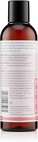 Tisserand Nature's Spa Rose Ylang Ylang Bath Soak 100% Natural Essential Oils view 2