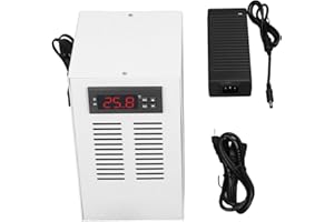 Aquarium Water Chiller, 72W Hydroponic Cooler Fish Tank Cooling System 30 To35dB Low Noise (US Plug)