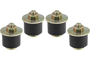 X AUTOHAUX 4pcs Automotive Rubber Freeze Plug Rubber Expansion Plug Fit Hole Size 1" to 1-1/8" 25mm-28mm