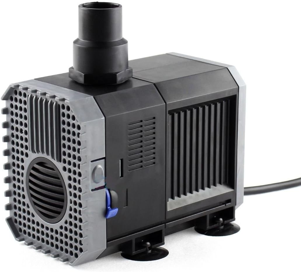 1200gph Adjustable Submersible Water Pump Aquarium Fish Tank Fountain Hydroponic