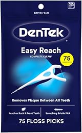DenTek Complete Clean Floss Picks 225 Count Pack of 3 Mint view 2