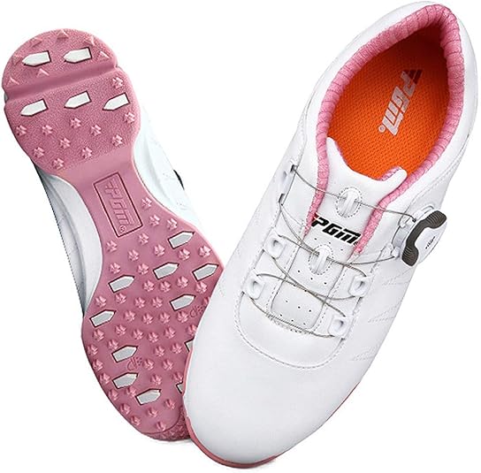 Amazon.co.jp [YOYO] PGM Women�s Golf Shoes with Dial