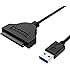 Inateck USB 3.0 to SATA Adapter Cable for 2.5" SSD/HDD Drives - SATA to USB 3.0 External Converter and Cable(UA1002)