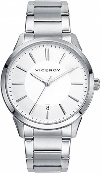 Viceroy Reloj Analogico para Mujer de Cuarzo con Correa en Acero Inoxidable 46661-07