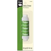 Dritz 30 Yards Elastic Sewing Thread White