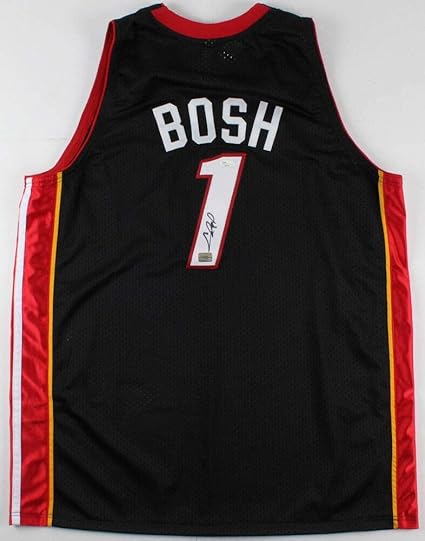 chris bosh signed jersey