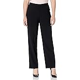 Briggs New York Womens Pull on Dress Pant (Regular Short & Tall Length)
