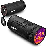 i4SEE EM10-256 Thermal Monocular, 10mm Focal Lens, 256×192(50Hz) 12μm Night Vision Infrared Scope, 1.43”AMOLED Touchscreen, Handheld Thermal Imaging Monocular for Hunting, Outdoor Camping, Travel