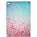 iPad Air 2 Case, Itrendz [Cute Smart Case] Cherry Blossoms PU Leather Flip Case [Card Slot Case] [Magnetic Closure] Stand Smart Cover [Auto Sleep Wake] For Apple iPad Air 2 / iPad 6th Generation
