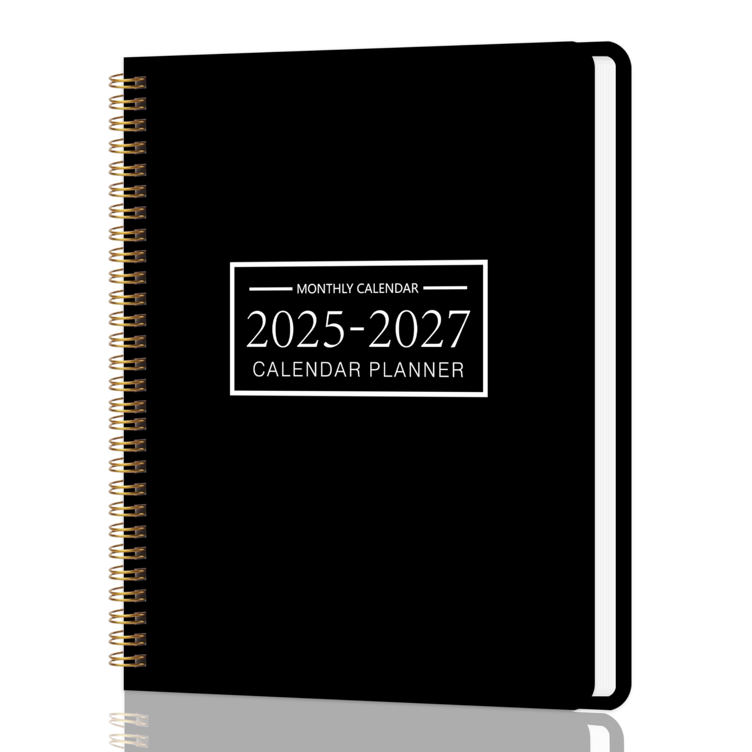Photo 1 of Monthly Academic Planner 2025-2027 Monthly Calendar Planner from July 2025 - June 2027, 9'' x 11'', Organize Schedule for School, Office, Family