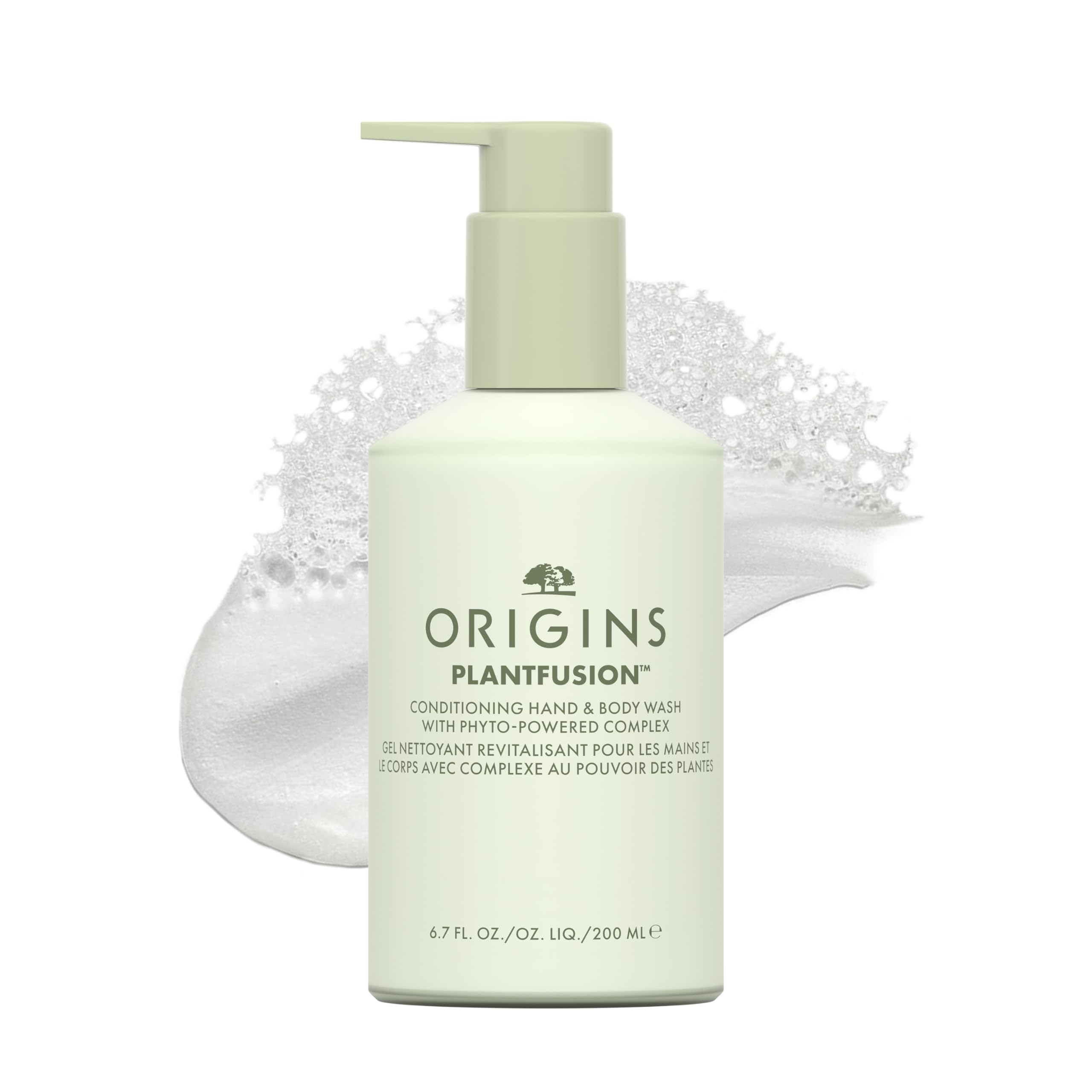 Photo 1 of ***MISSING PUMP TOP*** Origins Plantfusion Conditioning Hand & Body Wash | Cleanses & Conditions | With Glycerin, 6.7 Fl Oz