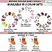 Disney Baby Girls Mickey & Minnie Mouse Assorted Color Pair Socks Set, Pink, White, Grey Collection, 0-6 Months
