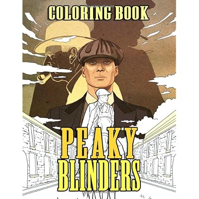 Peaky Blinders Coloring Book: Perfect Gift for Peaky Blinders fan With 20 Coloring Pages In High Quality Images In Black And White. Great for