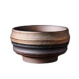 45-90ml Vintage Wood Fired Gilded Tea Cup, Home