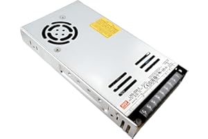 AZARPIXEL Mean Well LRS-350-5CC Enclosed Power Supply with Moisture Resistant Conformal Coating 5V - 60A